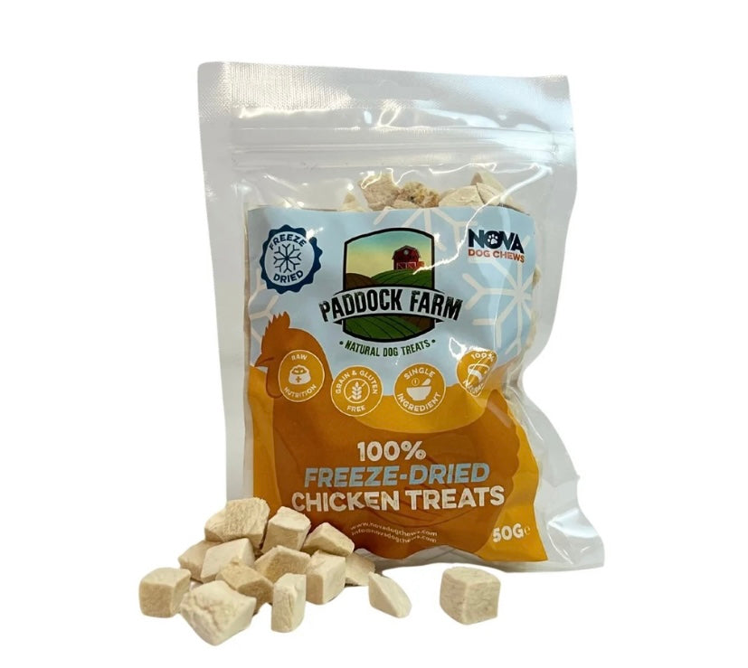Nova 100% Freeze Dried Treats bag