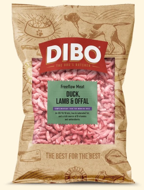 DIBO Duck, Lamb & Offal Freeflow 1kg