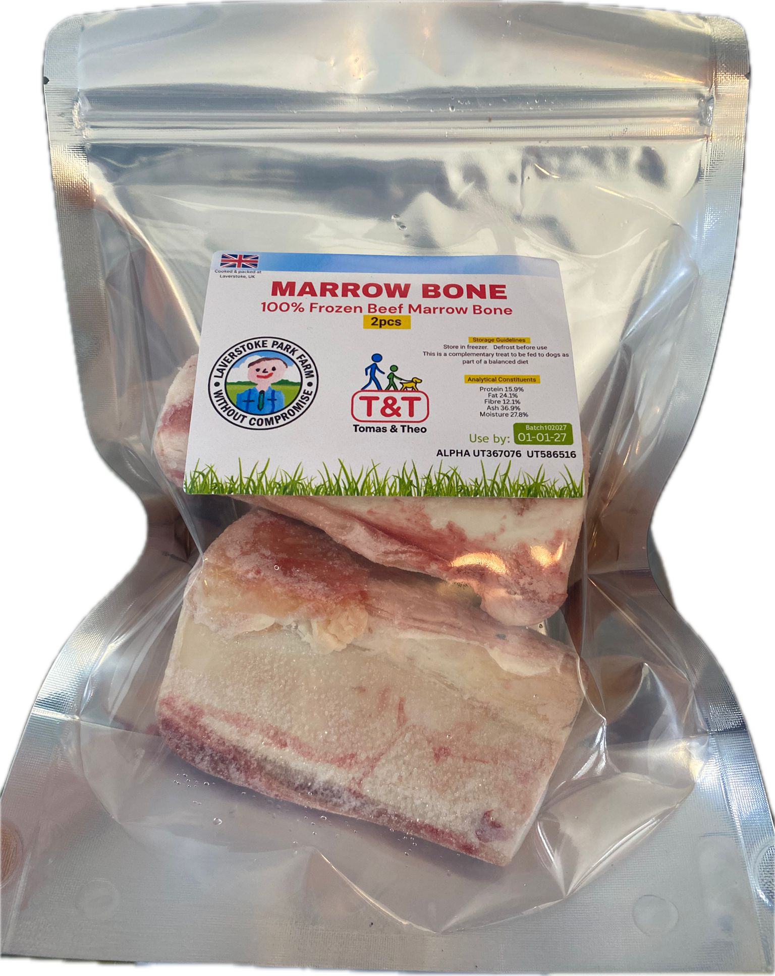 T&T Marrow Bones (Pack of 2)