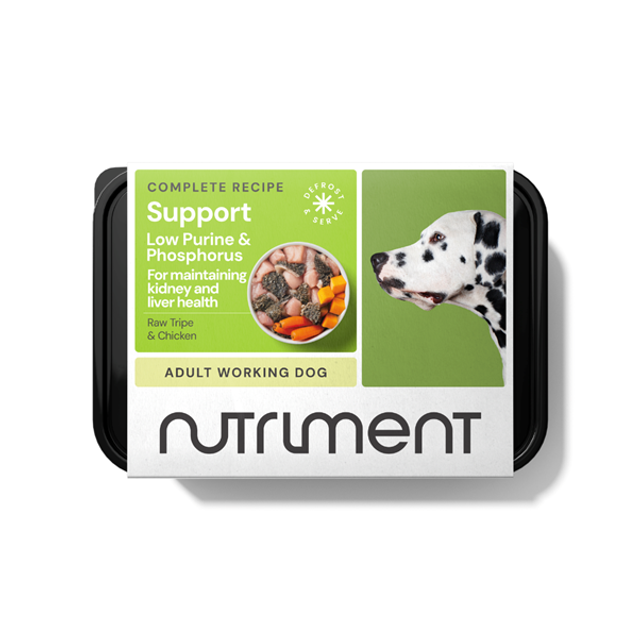 Nutriment Low Purine & Phosphorus Support raw dog food