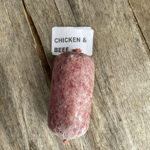 Bulmer Chicken & Beef Chubb 454g raw dog food