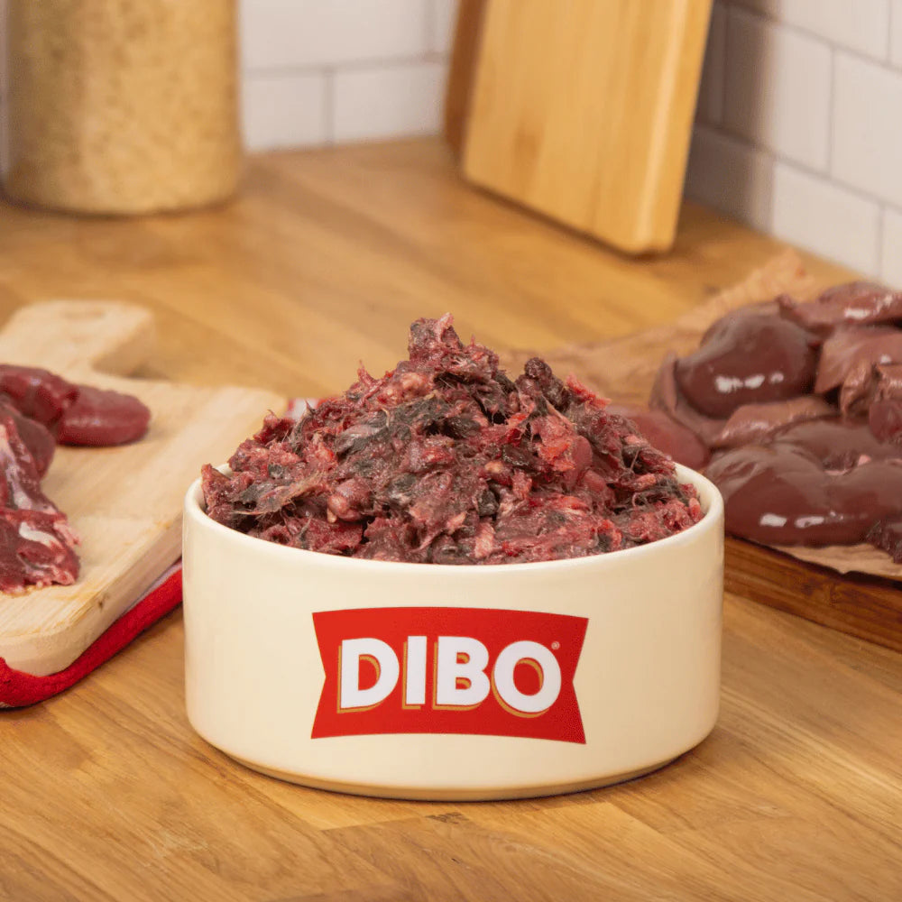 DIBO The Dog's Butcher Purely Venison 1kg Tray raw dog food