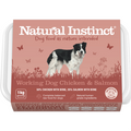 Natural Instinct Working Dog Chicken and Salmon raw dog food 1kg
