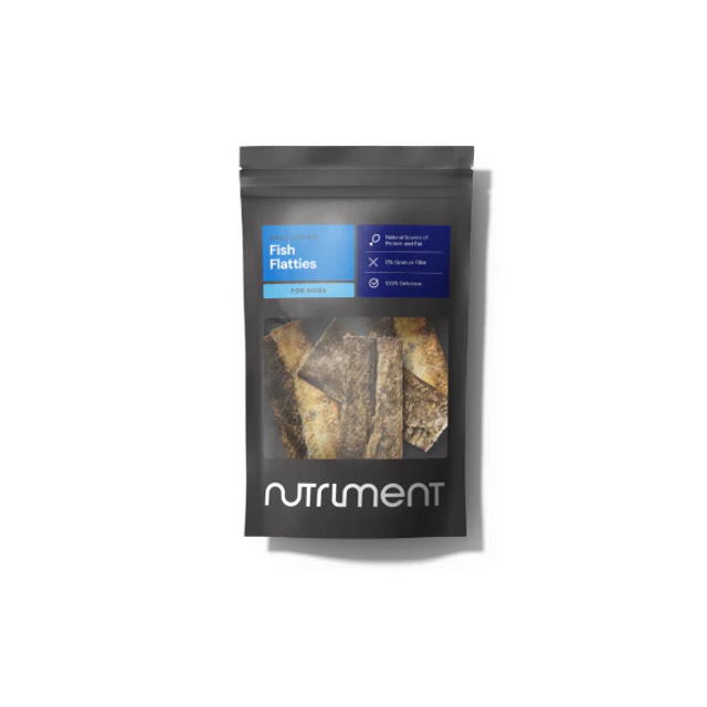 Nutriment Fish Flatties 100g natural dog treat
