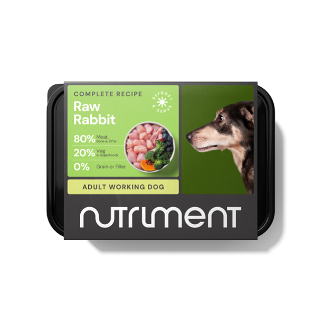Nutriment Rabbit Complete raw dog food